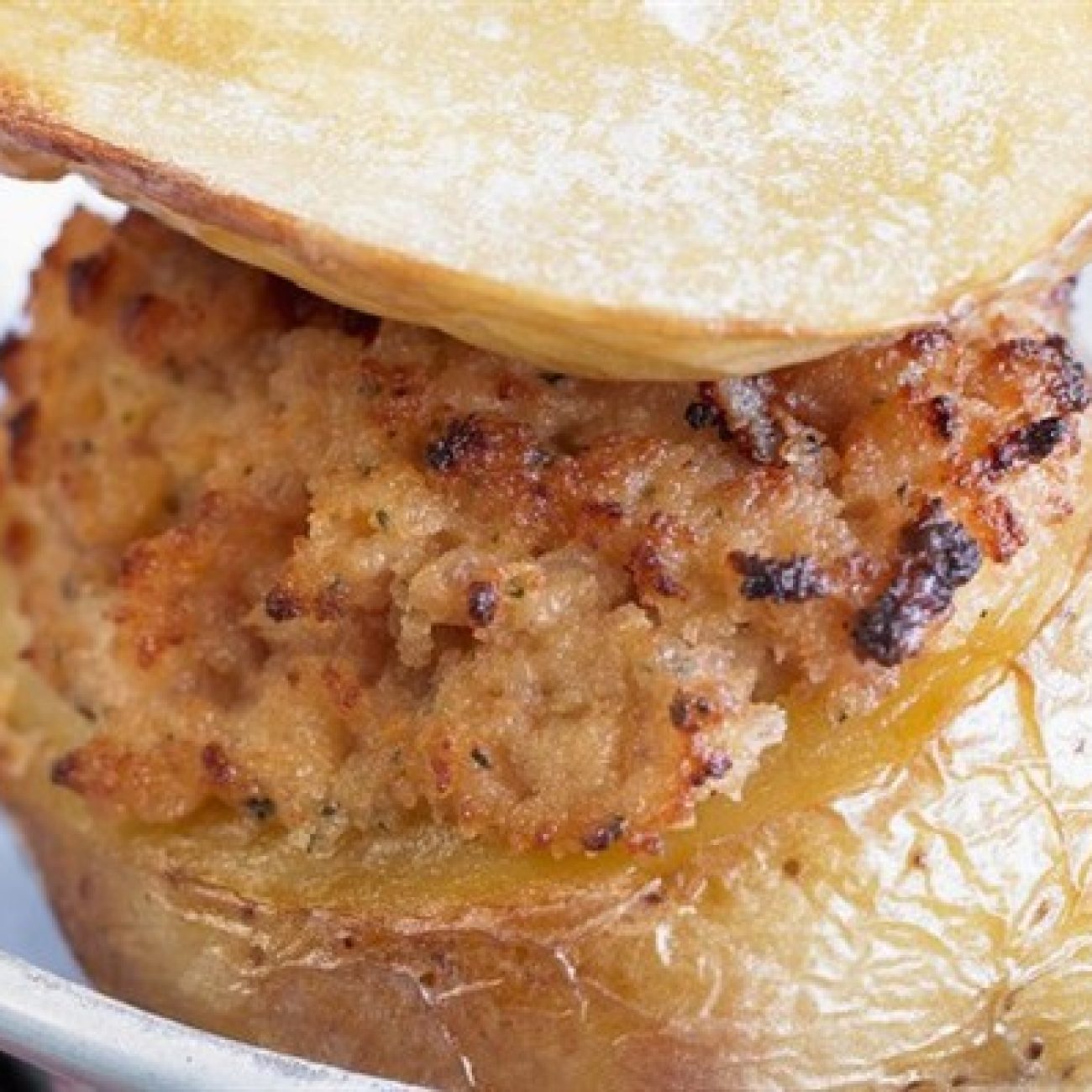 Patate con ripieno