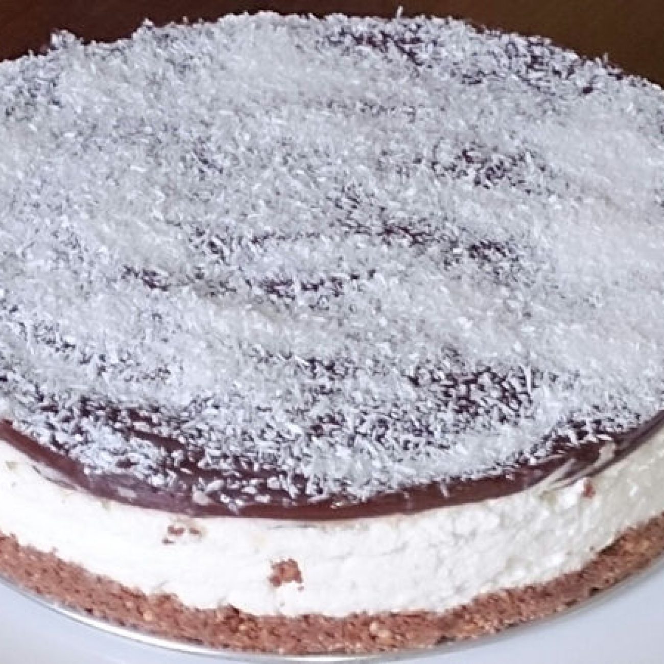 Torta Bounty senza cottura