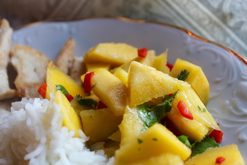 Pollo al mango