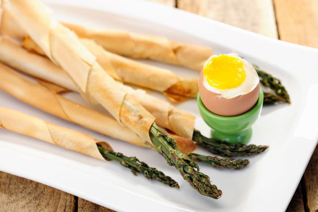 Asparagi in crosta