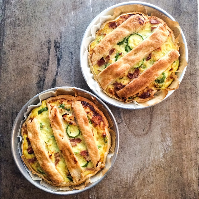 Torta Salata Con Zucchine E Mortadella