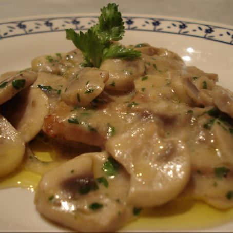 Scaloppine ai funghi porcini