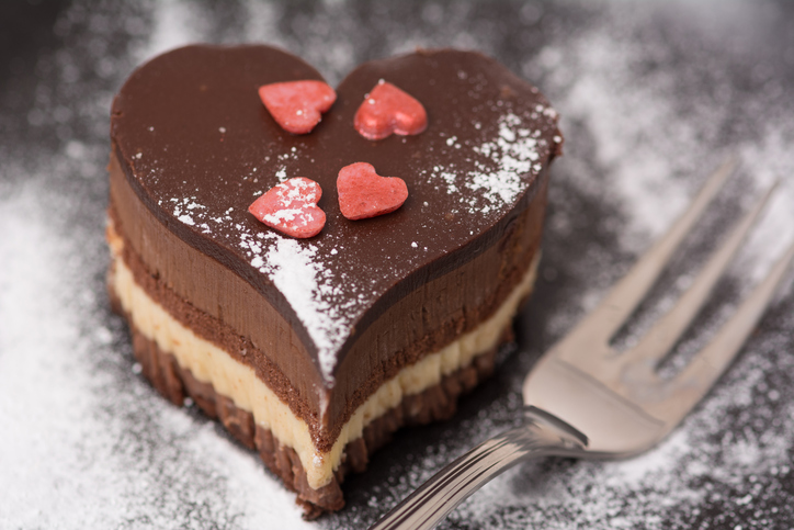 Torta ai tre cioccolati